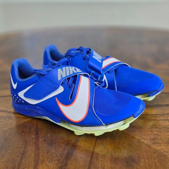 Nike Air Zoom LJ Elite Track & Field Jumping Spikes Royal New CT0079-400 Men's 4 - Picture 4 of 12